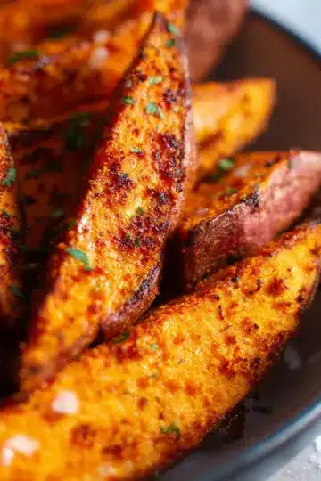 Crispy Air Fryer Sweet Potato Wedges